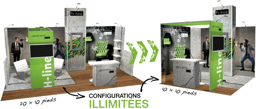 Modules H-Line Configurations illimitées