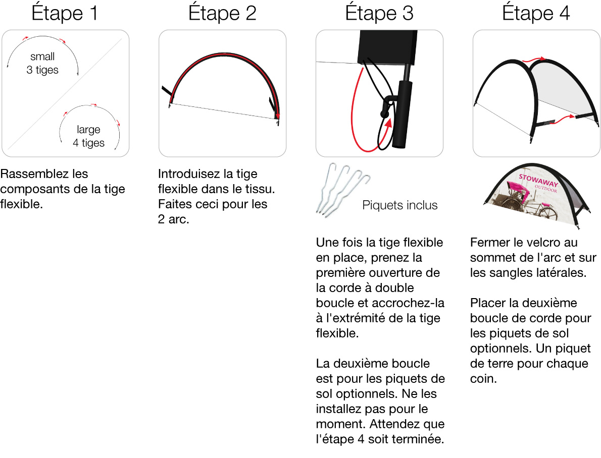 Montage affiche extérieure ou intérieure