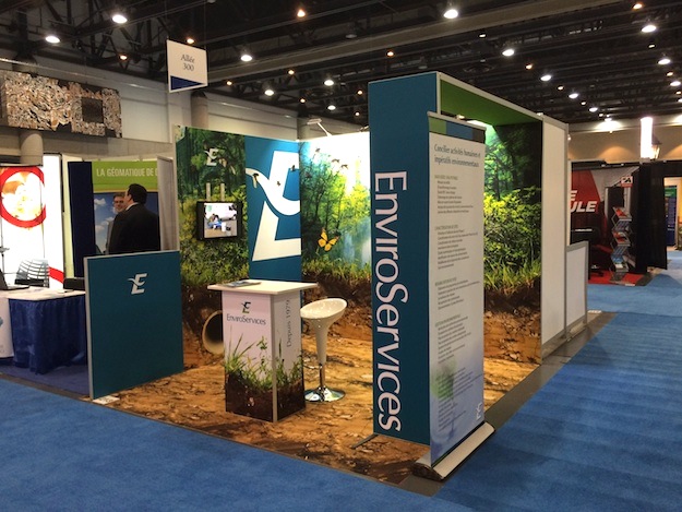 Stand panoramic h-line enviro services