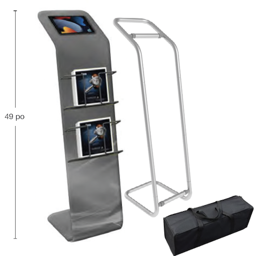 support tablette sur pied